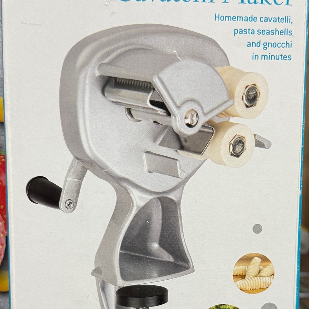 Manual Silver Pasta & Gnocchi Maker - Unbranded
